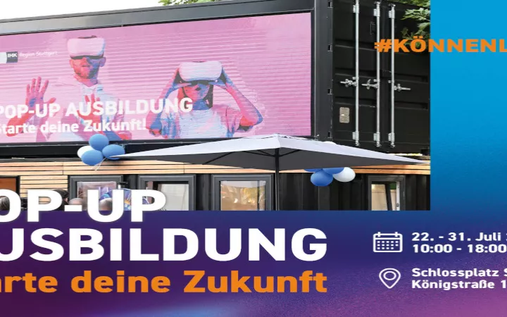 Pop-Up Ausbildung Pop-Up Ausbildung