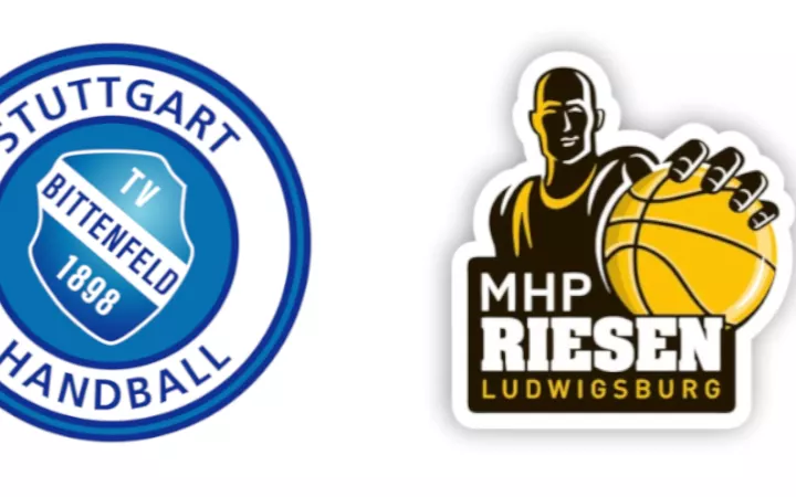 Logos vom TVB Stuttgart und MHP RIESEN Ludwigsburg Logos TVB Stuttgart und MHP RIESEN Ludwigsburg