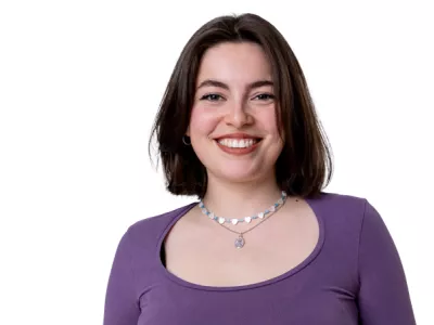 Moderatorin Emily