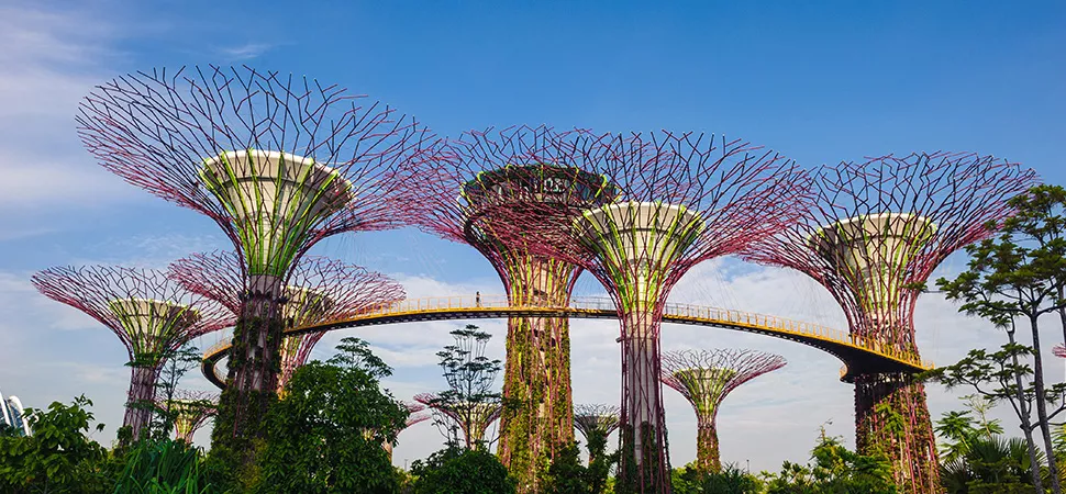Gardens by the Bay in Singapur