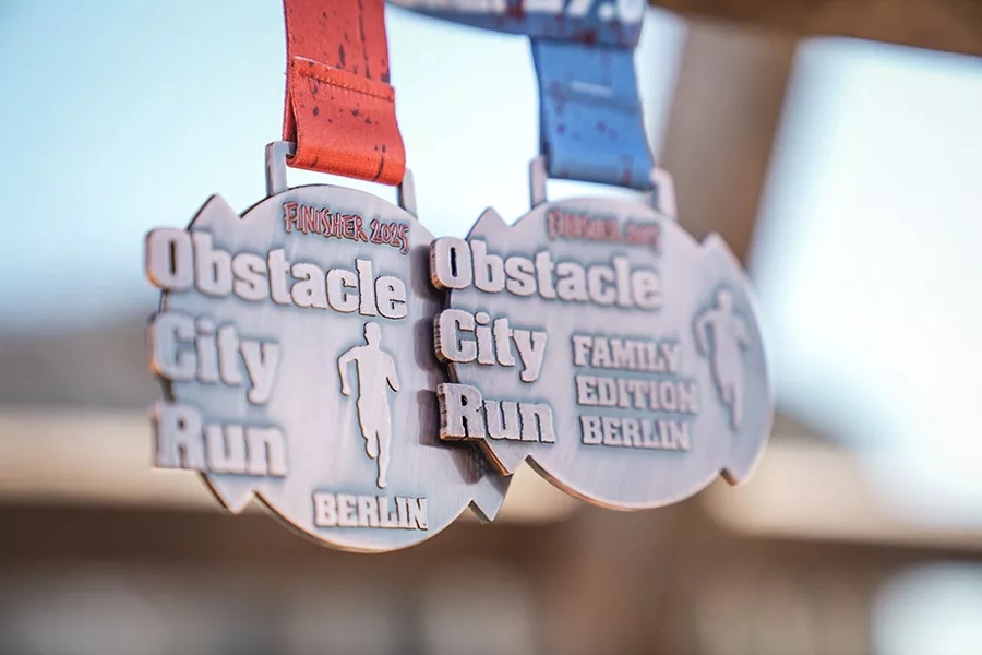 Medaillen Obstacle City Run 2025