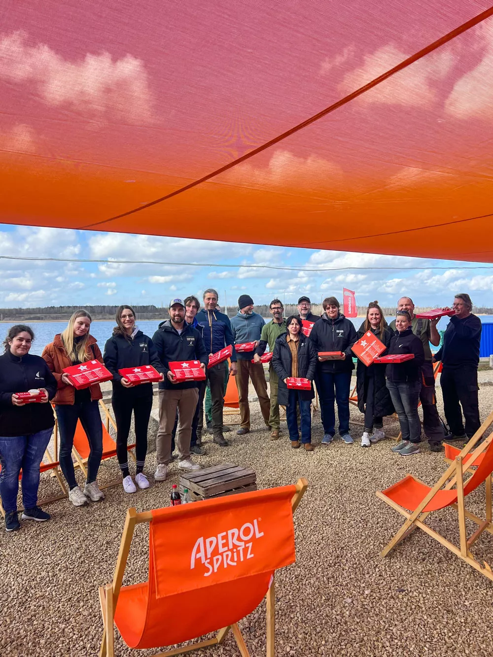 Nina von ALL-on-SEA an der Schladitzer Bucht