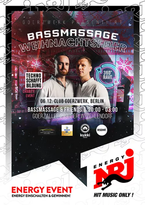 BASSMASSAGE Weihnachtsfeier 2025
