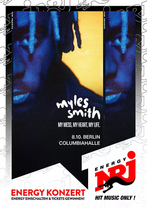 Myles Smith Konzertplakat