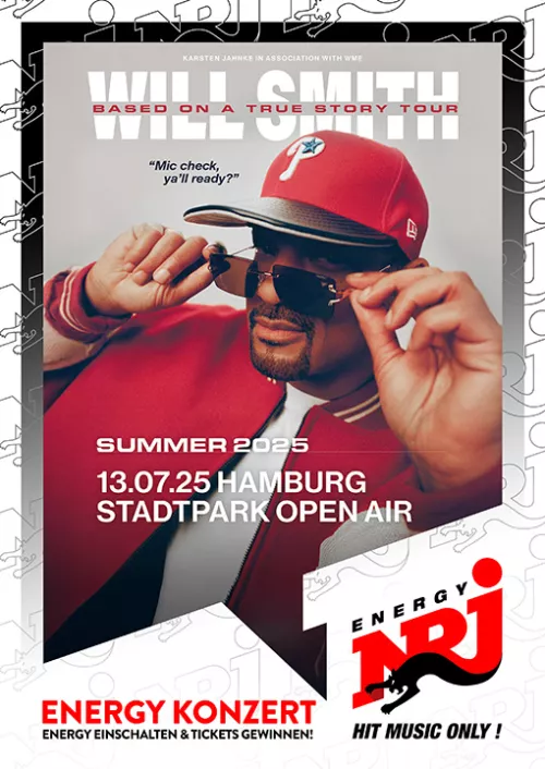 Will Smith in Hamburg - präsentiert von ENERGY