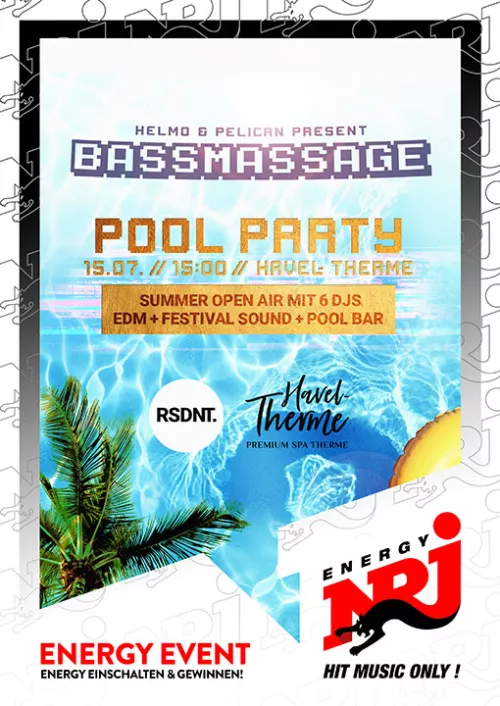 ENERGY präsentiert: BASSMASSAGE Pool Party