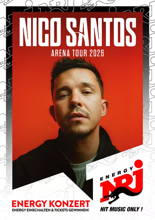 Nico Santos Arena Tour 2026 - präsentiert von ENERGY