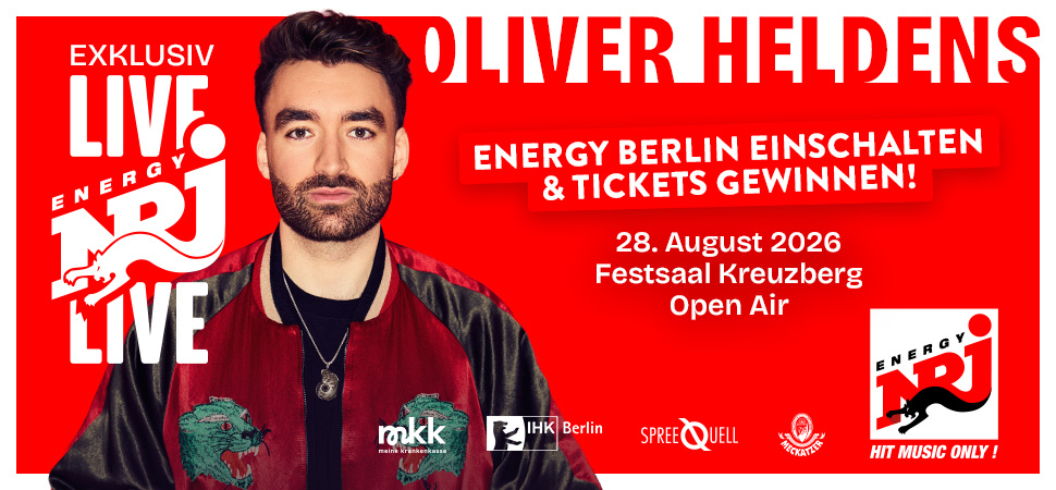 Grafik mit dem DJ Oliver Heldens
