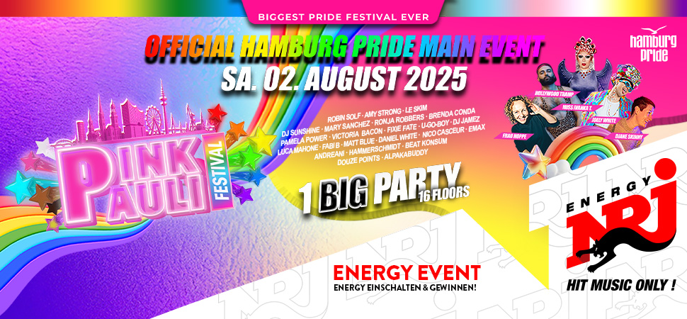 Pink Pauli präsentiert von ENERGY Pink Pauli präsentiert von ENERGY