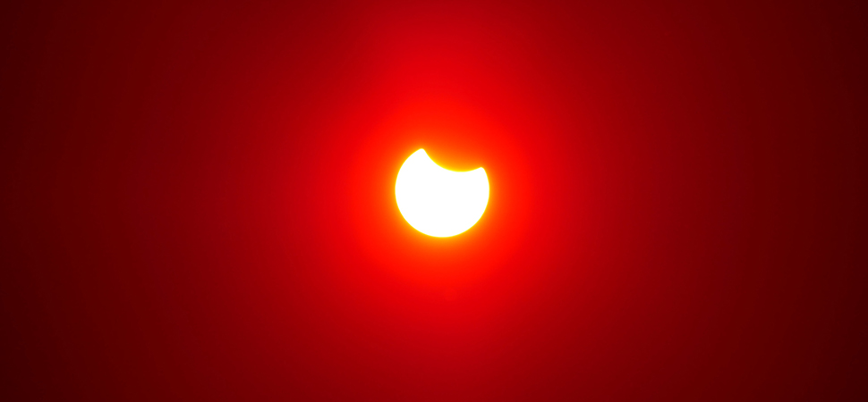 Partielle Sonnenfinsternis