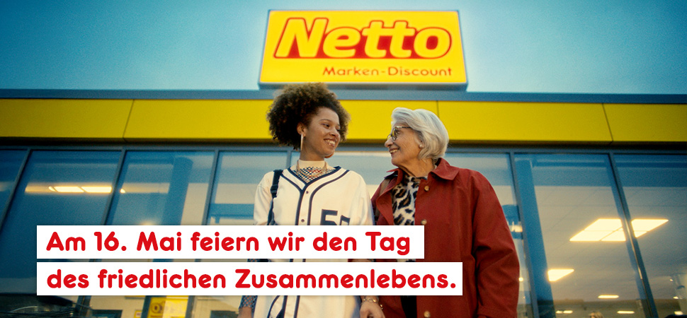 Tag des friedlichen Zusammenlebens bei Netto Marken Discount Tag des friedlichen Zusammenlebens bei Netto Marken Discount