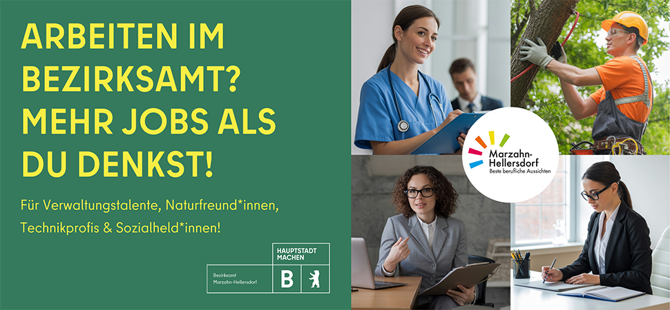Arbeiten im Bezirksamt