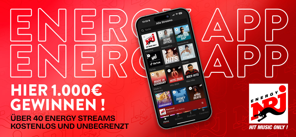 Gewinne 1.000€ in der ENERGY App