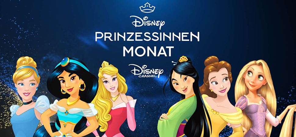 Aschenputtel, Jasmin, Cinderlla, Mulan, Belle und Rapunzel