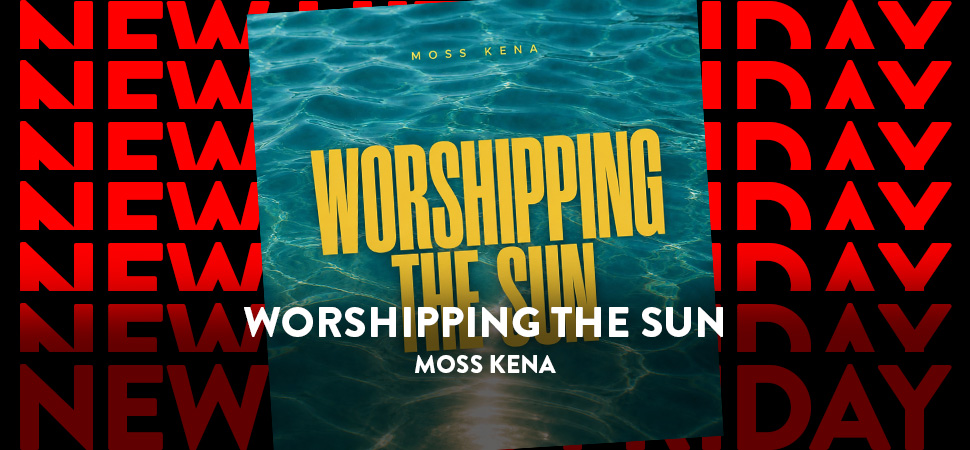 Singlecover von Moss Kena "Worshipping the Sun"