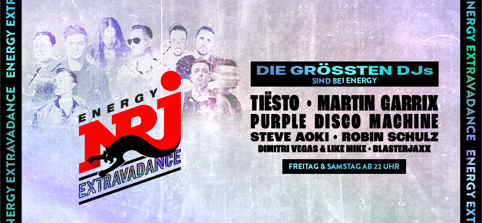 DJs vom ENERGY Extravadance