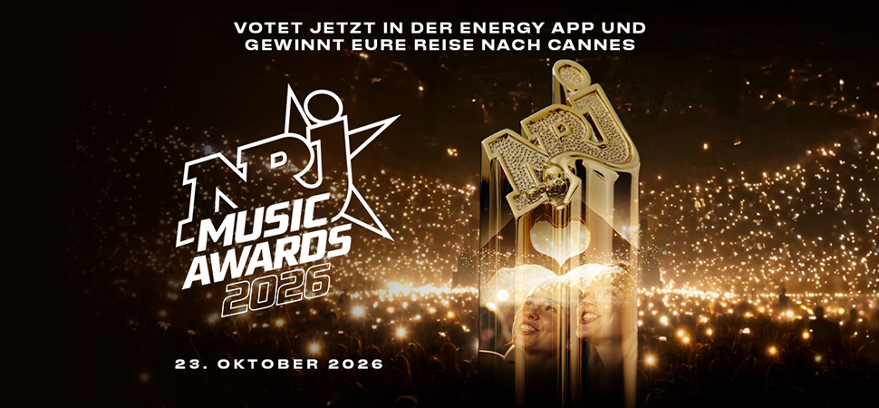 Grafik mit einem NRJ MUSIC AWARD