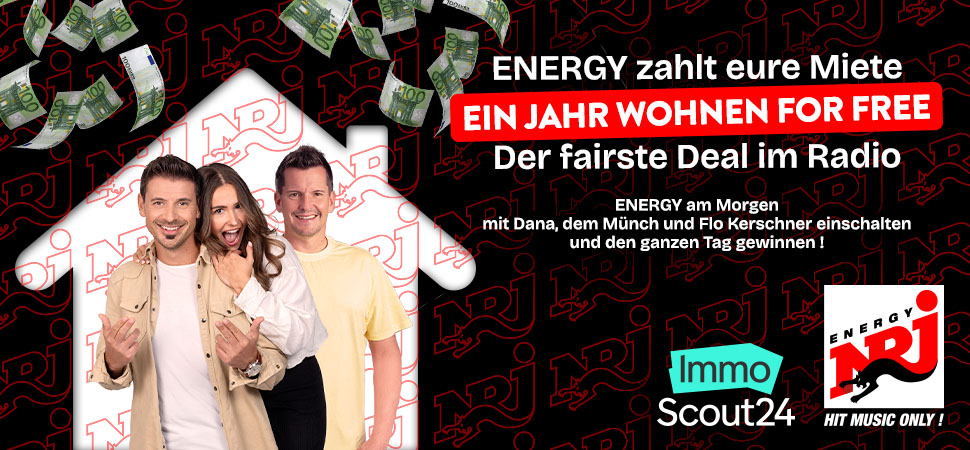 Grafik mit viel Text und einem Foto von drei Moderatoren in einem Haus