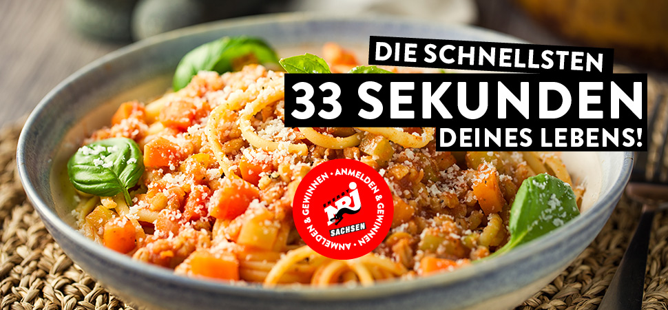 Die schnellsten 33 Sekunden: Riesa Nudeln