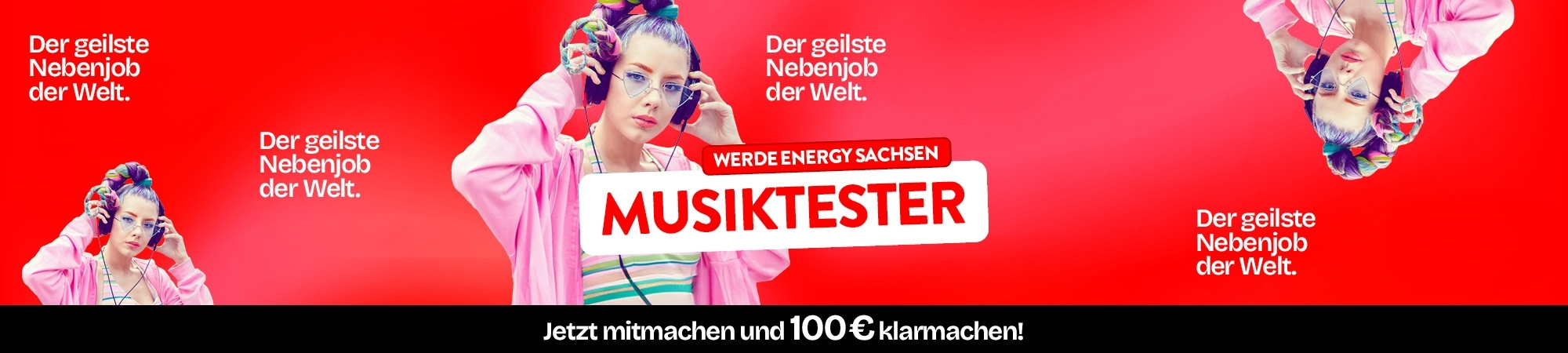 Werde Musiktester bei ENERGY Sachsen